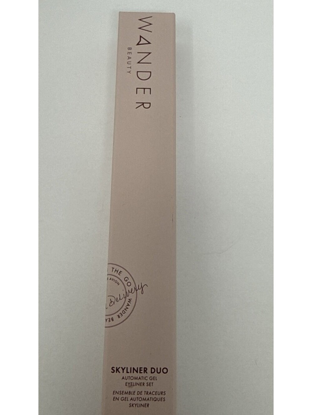 WANDER BEAUTY Skyliner Automatic Gel Eyeliner Duo in Jet Black & Tan Lines RN 4